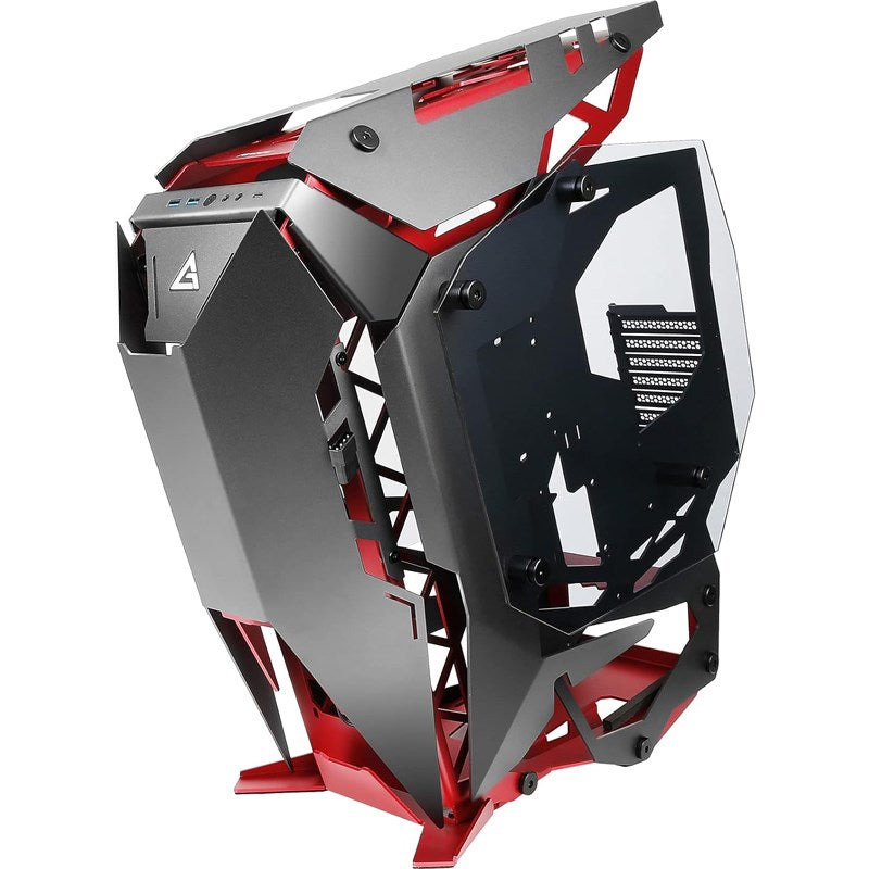 Antec Torque E-ATX Mid-Tower Gaming PC Case - Black/Red