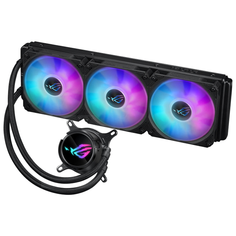Asus ROG STRIX LC III 360 ARGB AIO Liquid CPU Cooler - Black