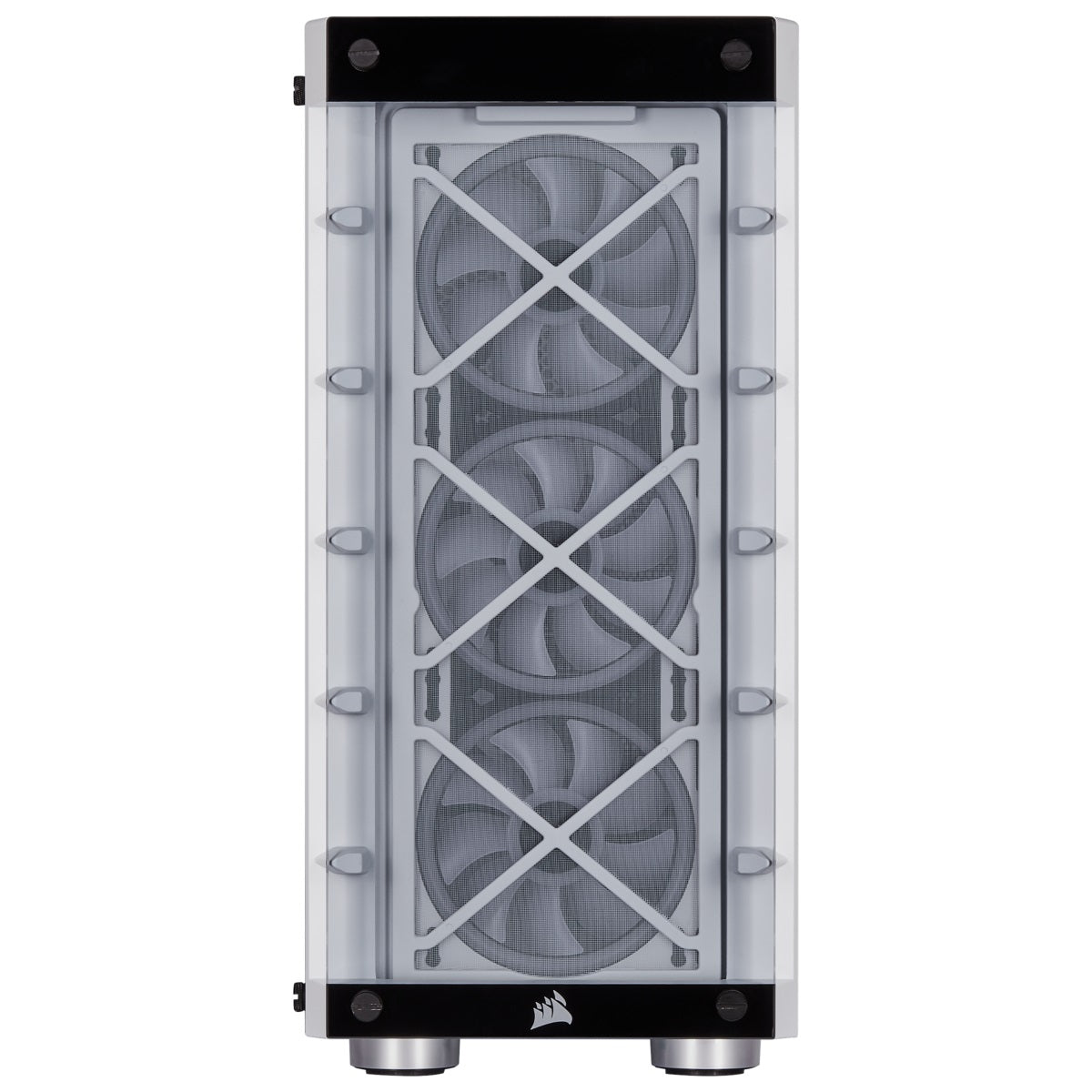 Corsair iCUE 465X RGB ATX Mid-Tower Gaming PC Case - White