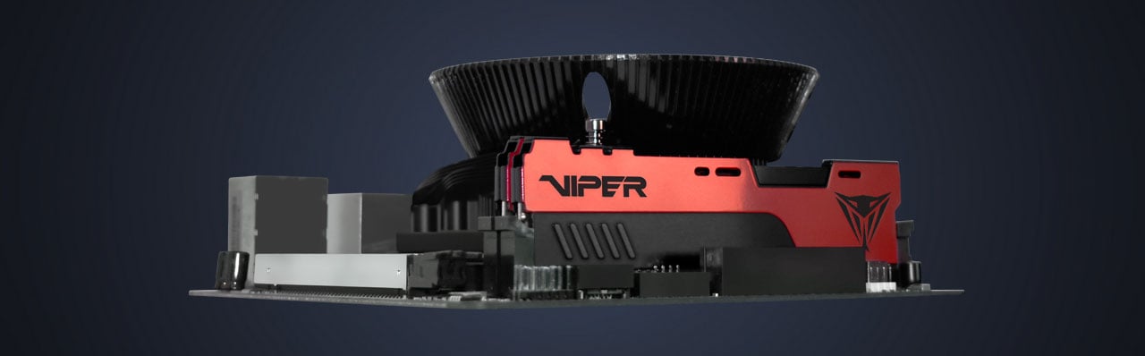 Patriot Viper Elite II 16GB DDR4 2666 MHz RAM Memory - Black/Red