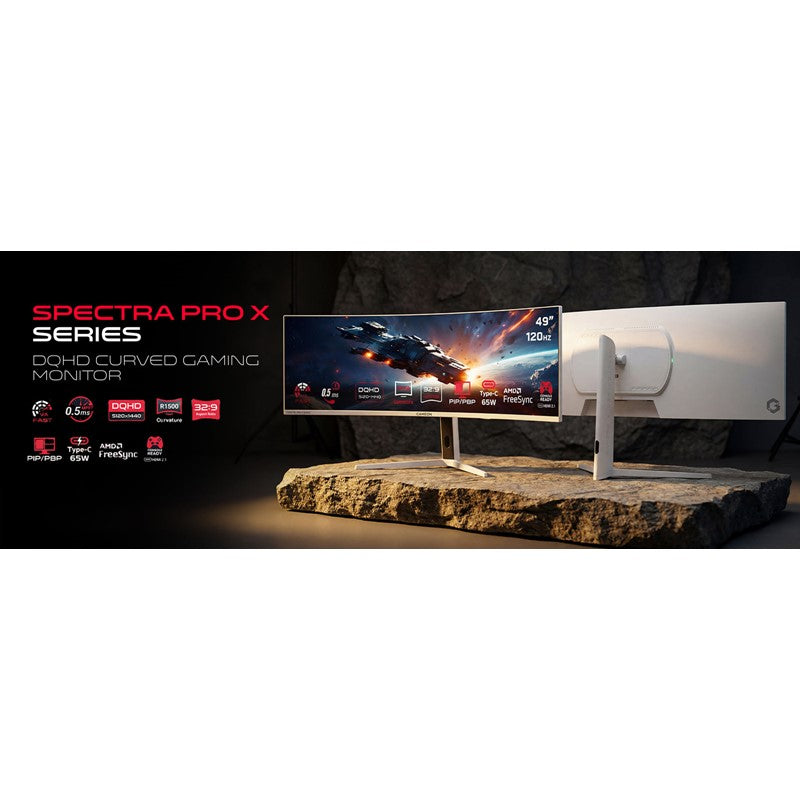 GAMEON GOAC49DQHD120 Spectra Gaming Monitor | Blink Kuwait