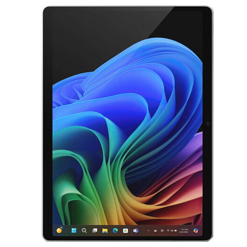 Microsoft Surface Pro, 13” Touchscreen 2880 x 1920 Flow Display, Snapdragon X Plus 10-Core, RAM 16 GB, 256 GB SSD, platinum-Windows 11 Home - (Keyboard Sold Separately)