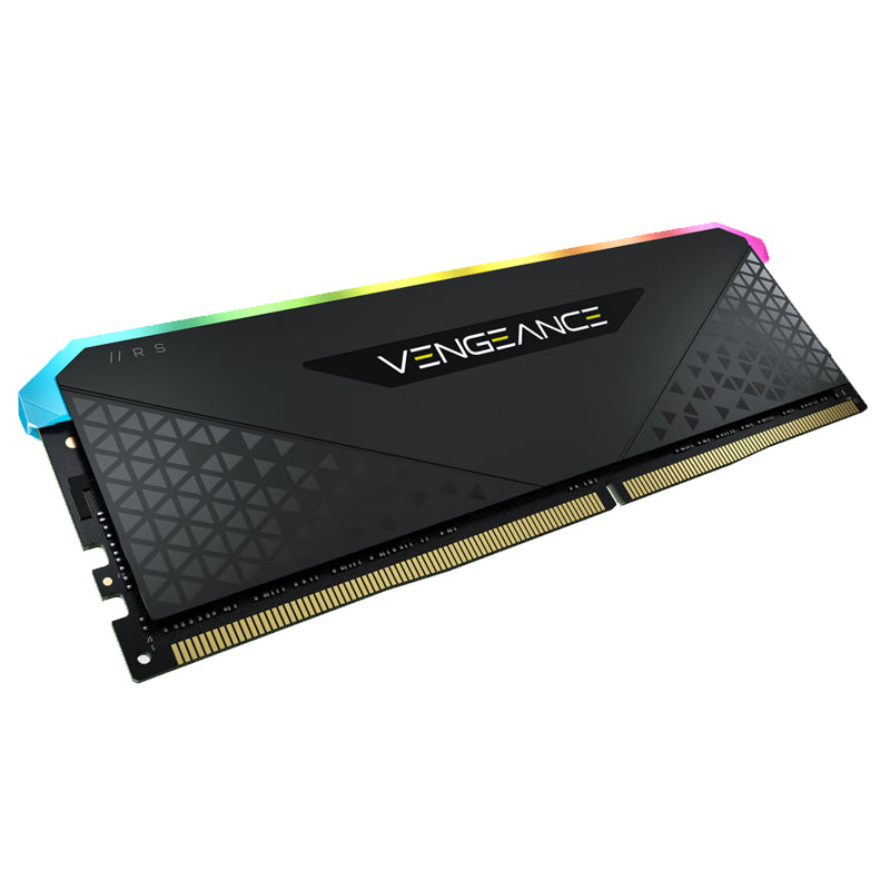 Corsair Vengeance RGB RS 16GB (1 x 16GB) DDR4 3600MHz C18 RAM Memory Kit - Black