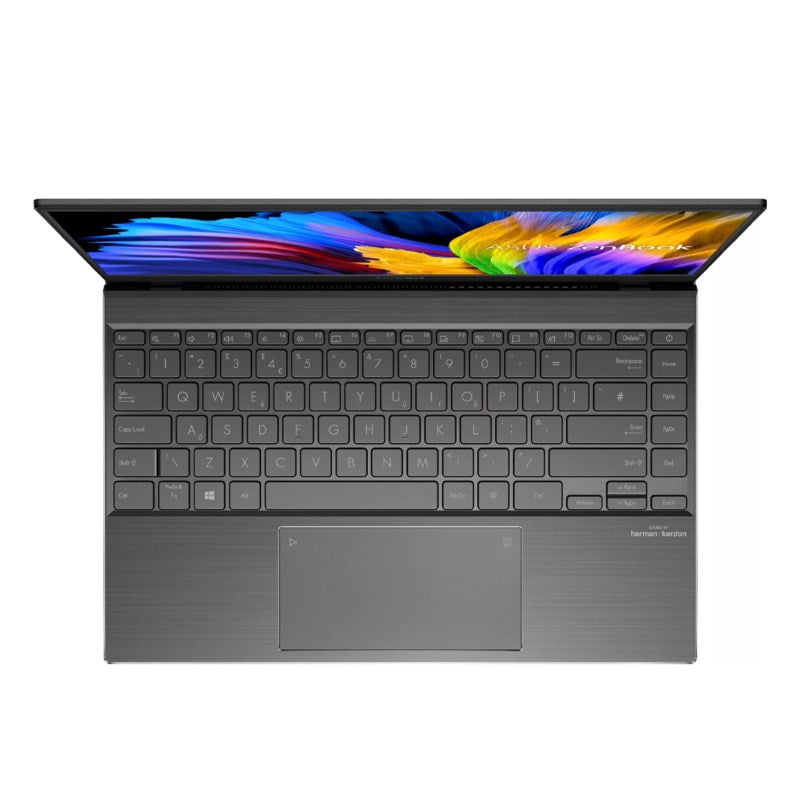 Asus Zenbook 14'' FHD Laptop, AMD Ryzen 5 5500U, 6-Cores, Up-to 4 GHz, 8 GB DDR4 RAM, 512 GB PCle SSD, NVIDIA GeForce MX450 Graphics, With Office 2024 Pre-installed - English Keyboard
