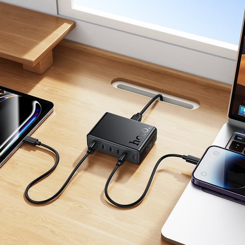 Hoco 45W PD Charging Station with Five Type-C and USB-A Ports