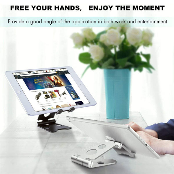Mini Aluminum Foldable Table Stand For Mobile Phones and iPad Pro