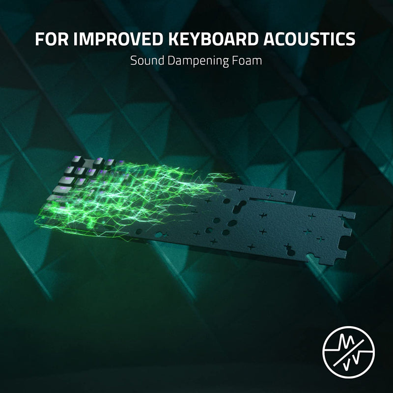 Razer Huntsman V2 Tenkeyless Optical Wired Gaming Keyboard (US Layout) - Black