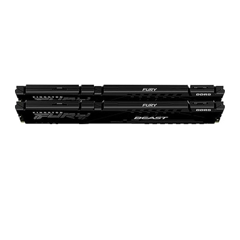 Kingston FURY Beast 16 GB (8GB x 2) DDR5 5200MHz RAM Memory Kit - Black