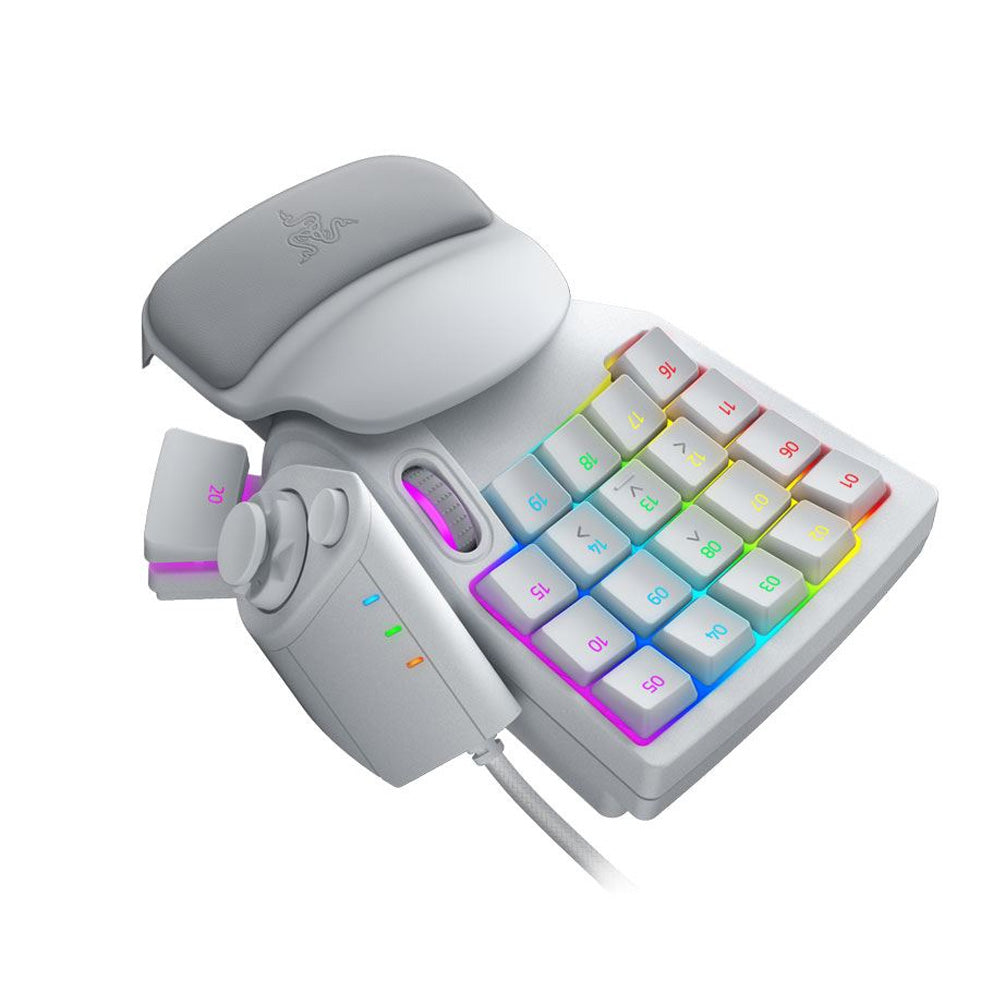 Razer Tartarus Pro Gaming Keypad With Analog-Optical Key Switches - White