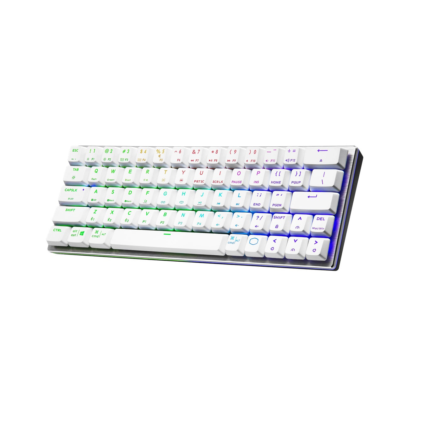 Cooler Master SK622 Hybrid Wireless Mechanical Gaming Keyboard (Red Switch) - White