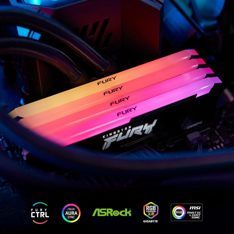 Kingston Fury Beast RGB 8GB 3200MT/s DDR4 RAM Memory