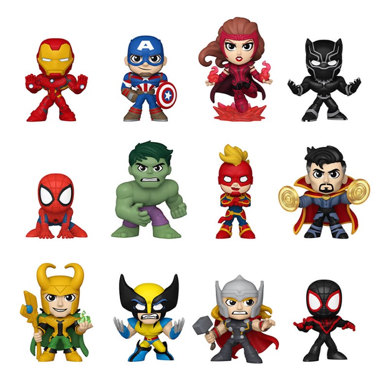 Funko Mystery Mini! Marvel: Marvel NC 1 Pc PDQ - Assorted