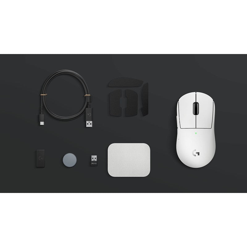 Logitech PRO X SUPERLIGHT 2c Compact Wireless Gaming Mouse - White