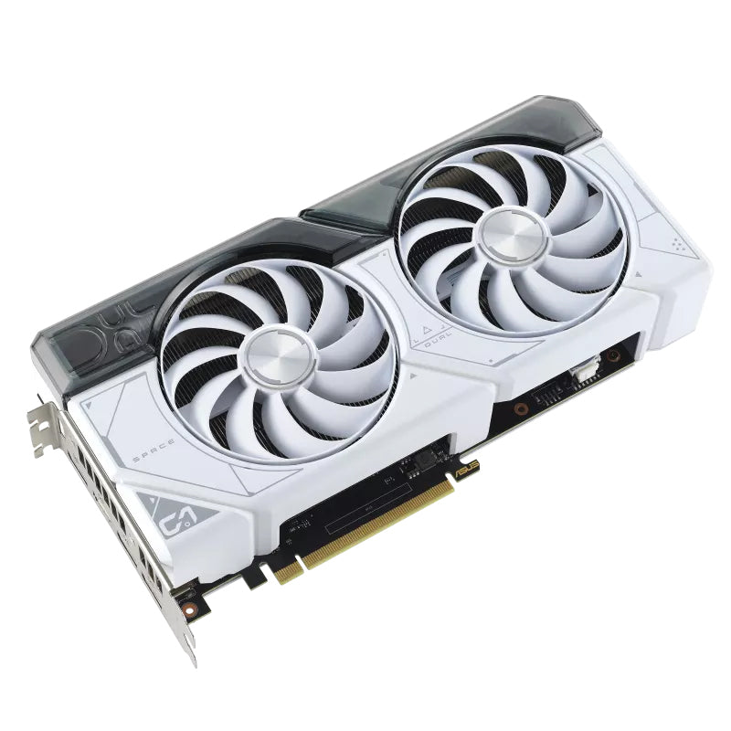 Asus Dual GeForce RTX 4070 SUPER White OC Edition 12GB GDDR6X Gaming Graphics Card