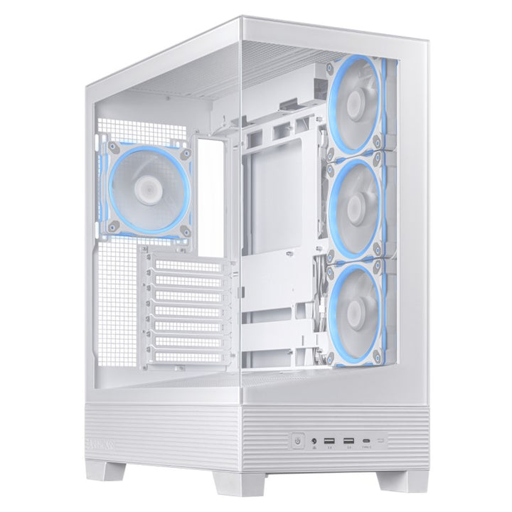 جيم اون  كمبيوتر الألعاب  من فئة i7، بمعالج i7-14700K، وبطاقة رسومات RTX 5070 Ti بذاكرة 16 جيجابايت، ونظام تشغيل ويندوز 11 برو