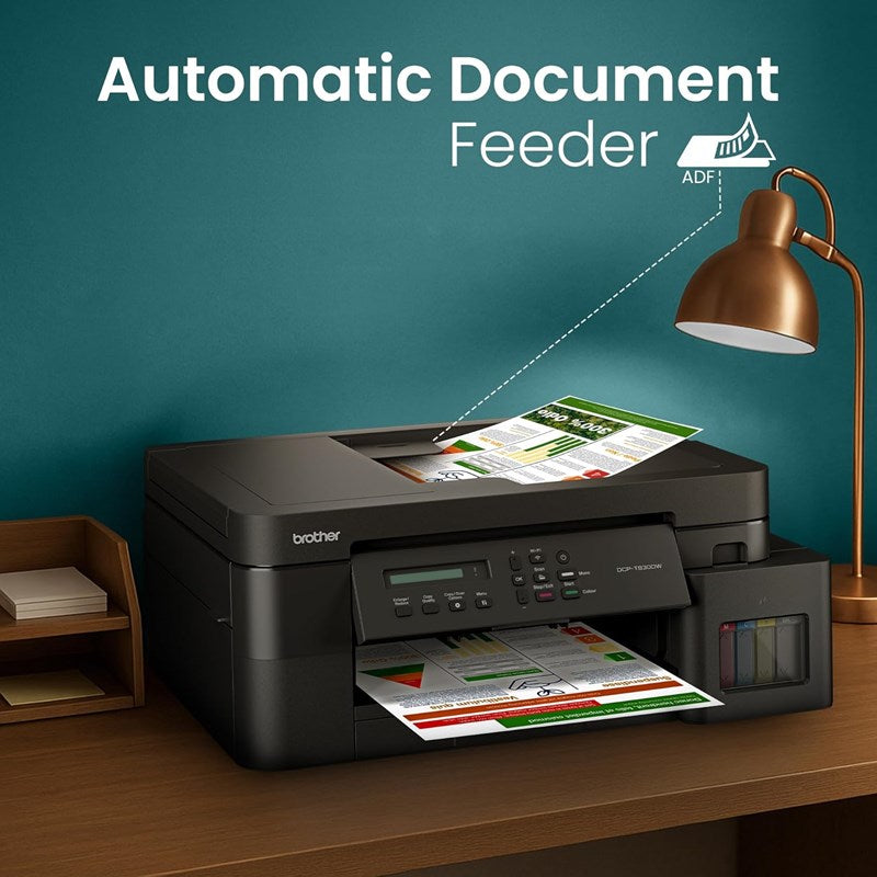 Brother Ink Tank High-Speed Multifunction Wireless Printer with ADF an