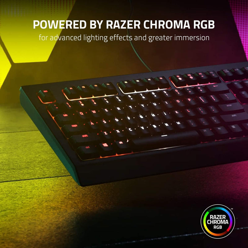 Razer Cynosa V2 Chroma RGB Wired Membrane Gaming Keyboard - Black