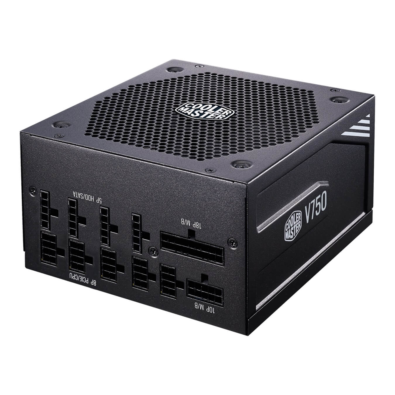 Cooler Master V750 Gold - V2 Semi-Fanless Full-modular 750 Watts ATX Gaming Power Supply - Black