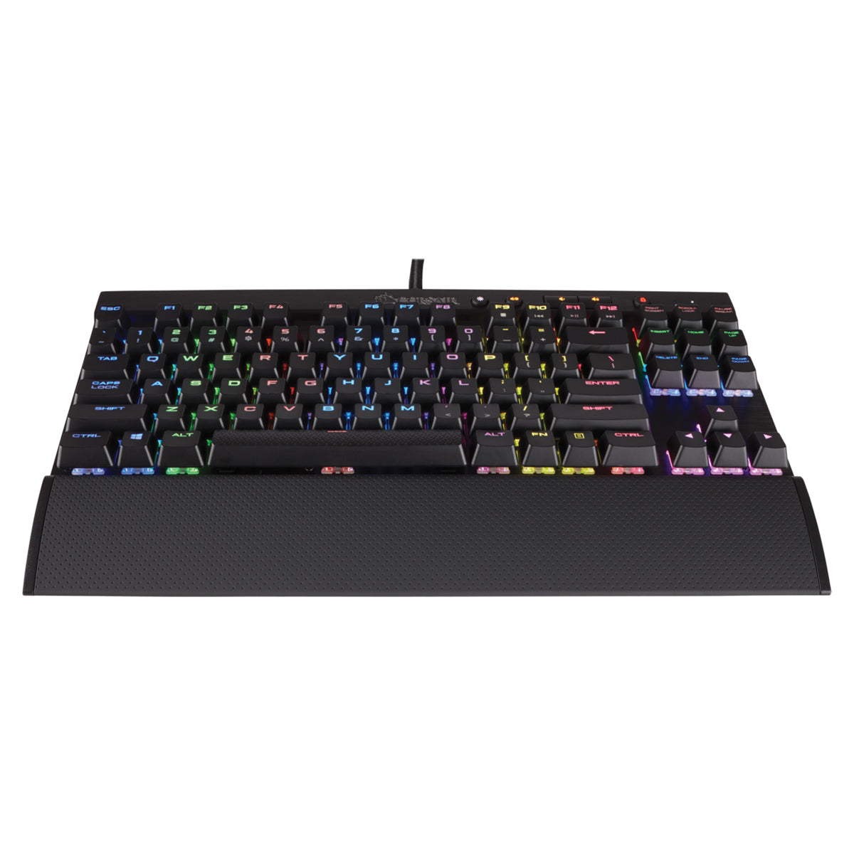 Corsair K65 RGB RAPIDFIRE TKL Wired Mechanical Gaming Keyboard (CHERRY MX Speed RGB) - Black