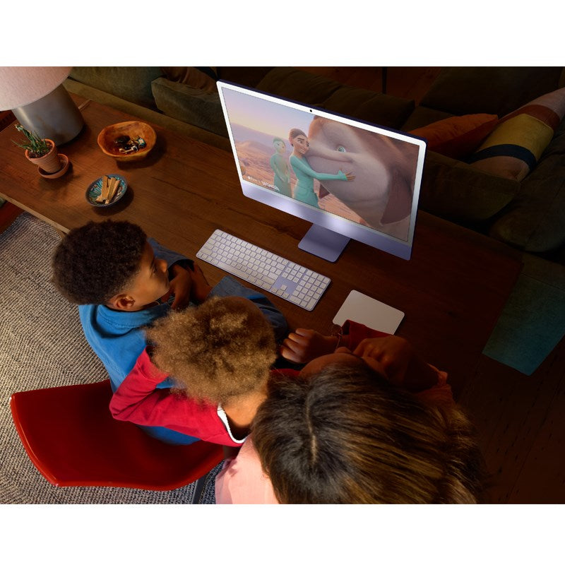 Apple iMac with Retina 4.5K Display: Apple M4 Chip with 10‑Core CPU and 10‑Core GPU, 32 GB, 2 TB SSD - Silver