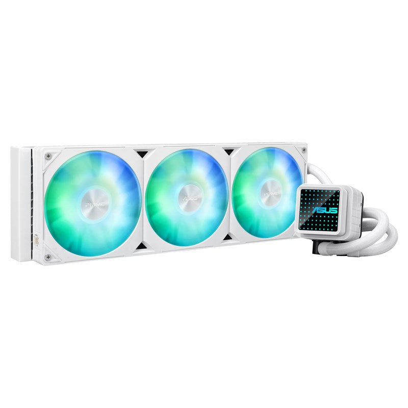 Asus PRIME LC 360 ARGB AIO Liquid CPU Cooler - White