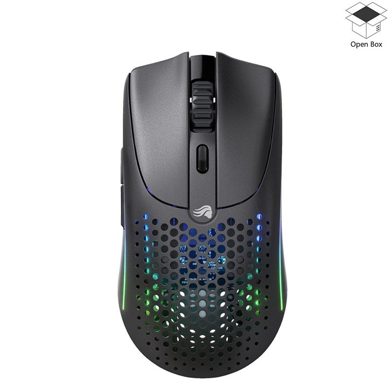 Glorious Model O 2 Wireless RGB Gaming Mouse - Matte Black - Open Box