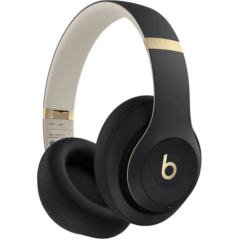 Beats Studio Pro Premium Wireless Noise Cancelling Headphones, 40 Hours Battery Life - Black/Gold