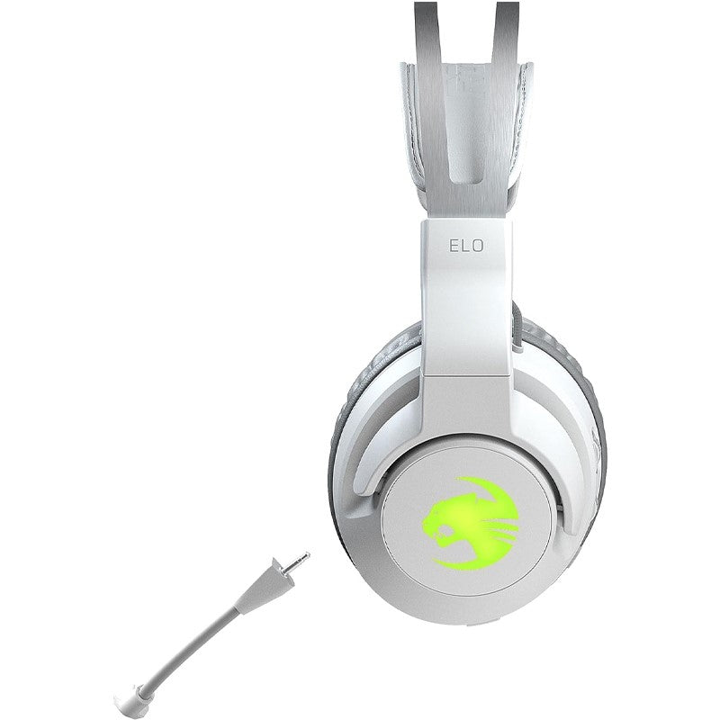 Roccat Elo 7.1 Air Wireless RGB Gaming Headset for PC, PS4/PS5 and Switch - White