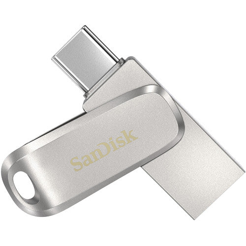 SanDisk 128GB Ultra Luxe Dual Drive USB Type-C 2-in-1 Flash Drive