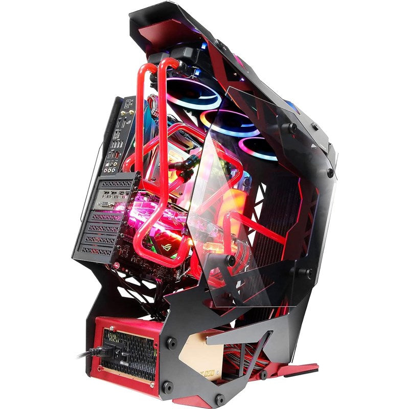 Antec Torque E-ATX Mid-Tower Gaming PC Case - Black/Red