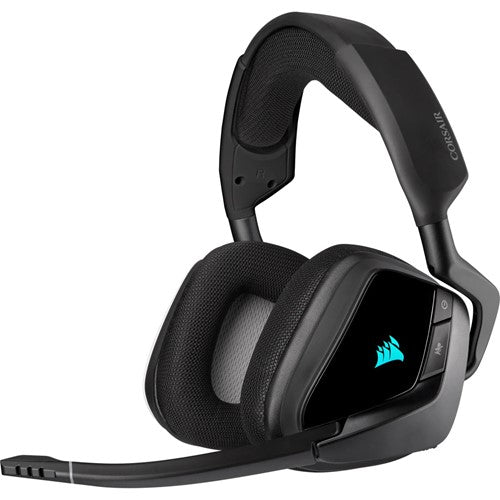 Corsair VOID RGB ELITE Wireless Premium Gaming Headset with 7.1 Surround Sound - White