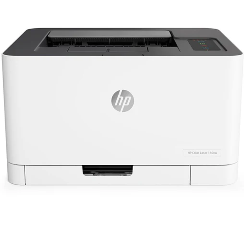 HP Color Laser 150NW Printer, Apple AirPrint, Google Cloud Print, Mopria Certified