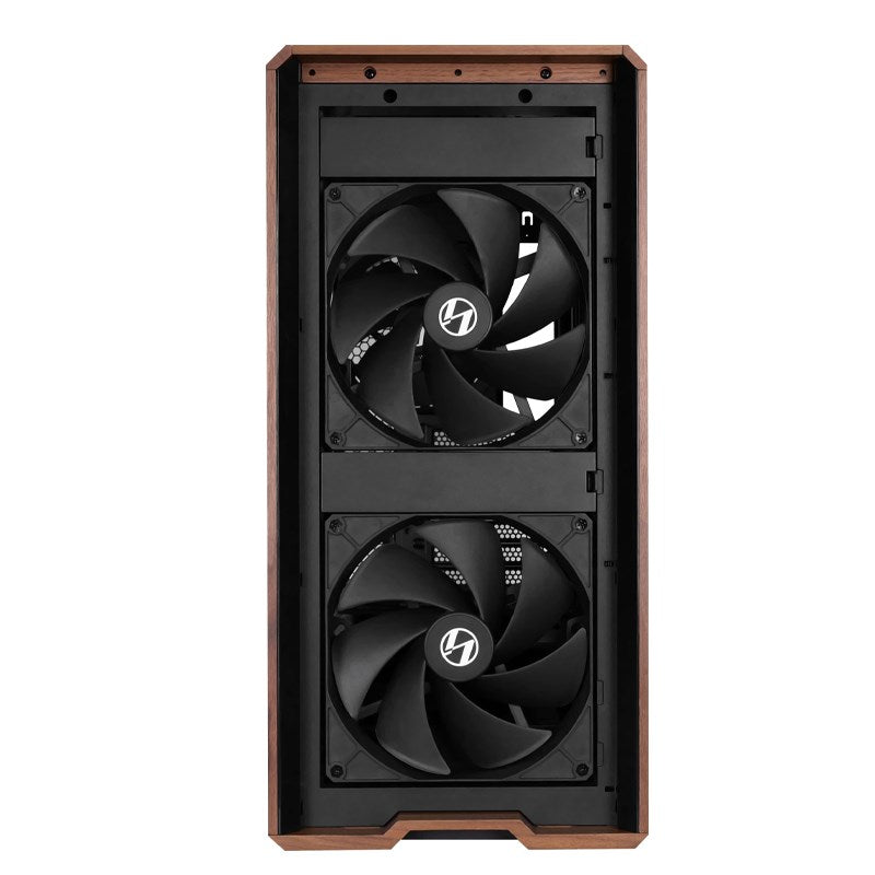 LIAN LI Lancool 217 Mid Tower ATX Gaming Case - Black (5 Fans Included)