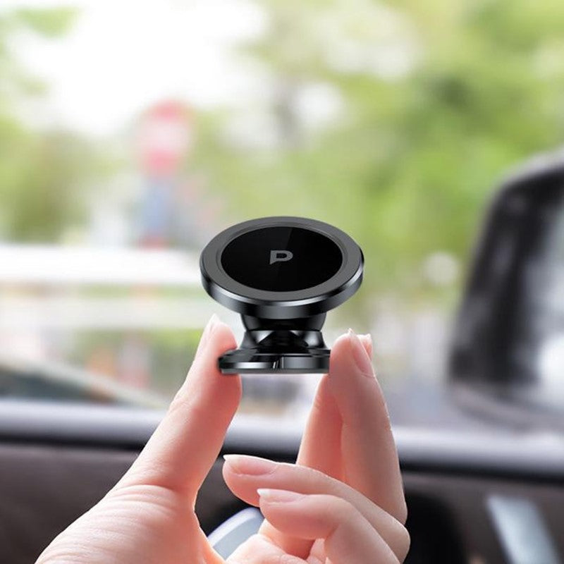 Powerology Heavy-Duty Magnet Dash Mount - Black