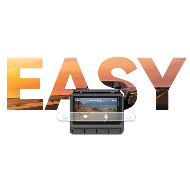 DDPAI Z60, 4G Three-Channel 4K Dashcam, Night Vision, Geofencing