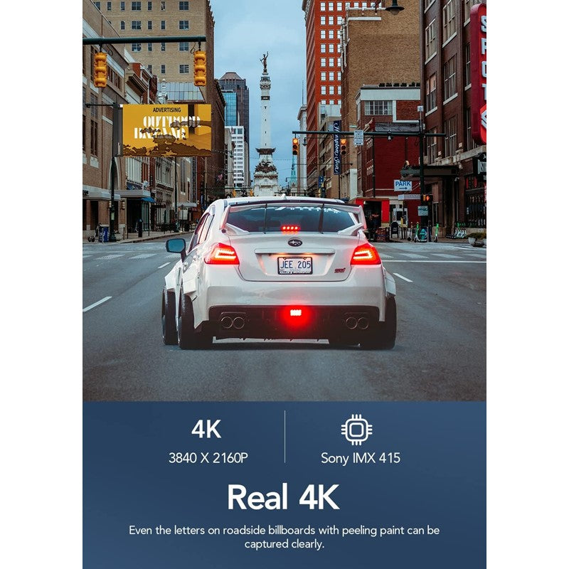 DDPAI Mini5 4K Dash Cam, 3840x2160, Built in 5G Wi-Fi GPS, 64G Storage Car Dash Camera