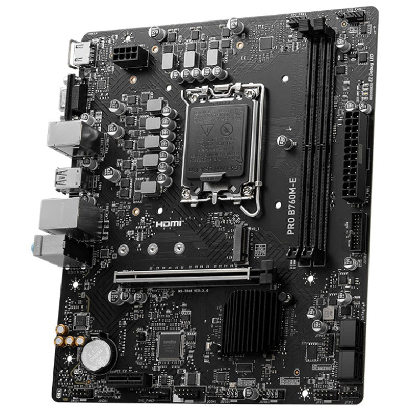 MSI PRO B760M-E DDR5 M-ATX Gaming Motherboard
