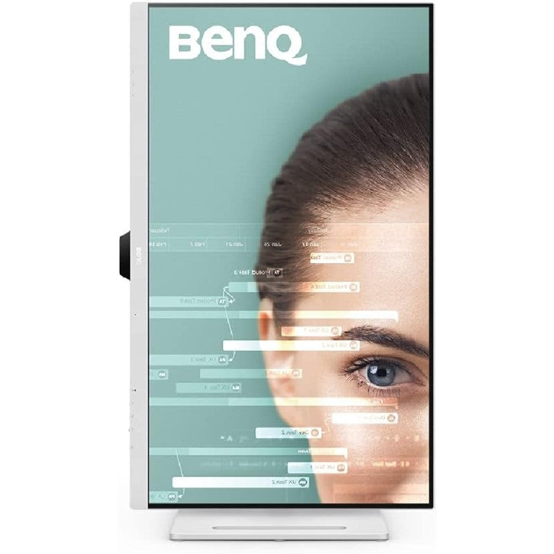 BenQ GW3290QT Monitor, White, Noise Cancelling Mic, Blue Light Filter, Built In Speakers, GW3290QT