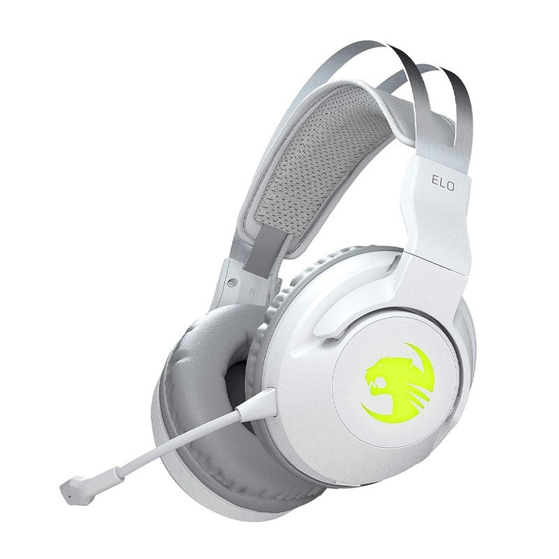 Roccat Elo 7.1 Air Wireless RGB Gaming Headset for PC, PS4/PS5 and Switch - White