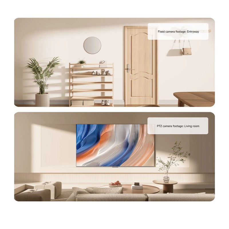 Xiaomi Mi Smart Camera C500 Dual UK, 4 MP Ultra-Clear, Wi-Fi 6 - White
