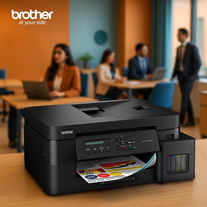 Brother Ink Tank High-Speed Multifunction Wireless Printer with ADF an