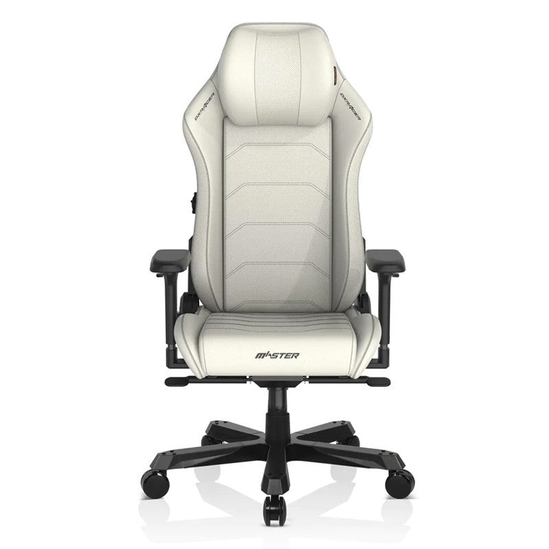 X-Rocker Sony PlayStation - Borealis PC Gaming Desk with LED's + DXRacer Master Series Gaming Chair - White