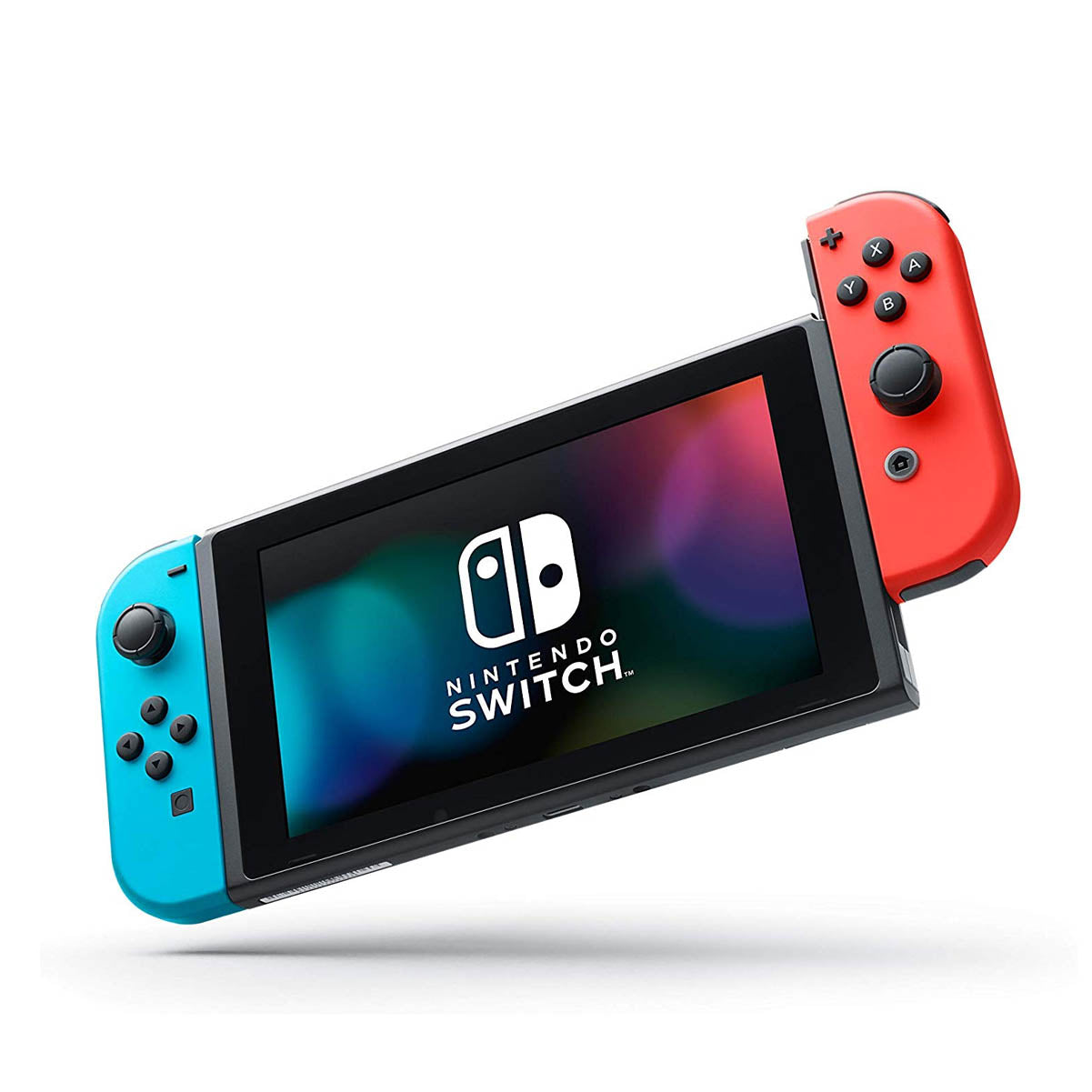 Nintendo Switch Gaming Console with Extended Battery - Neon Blue/Red Joy-Con