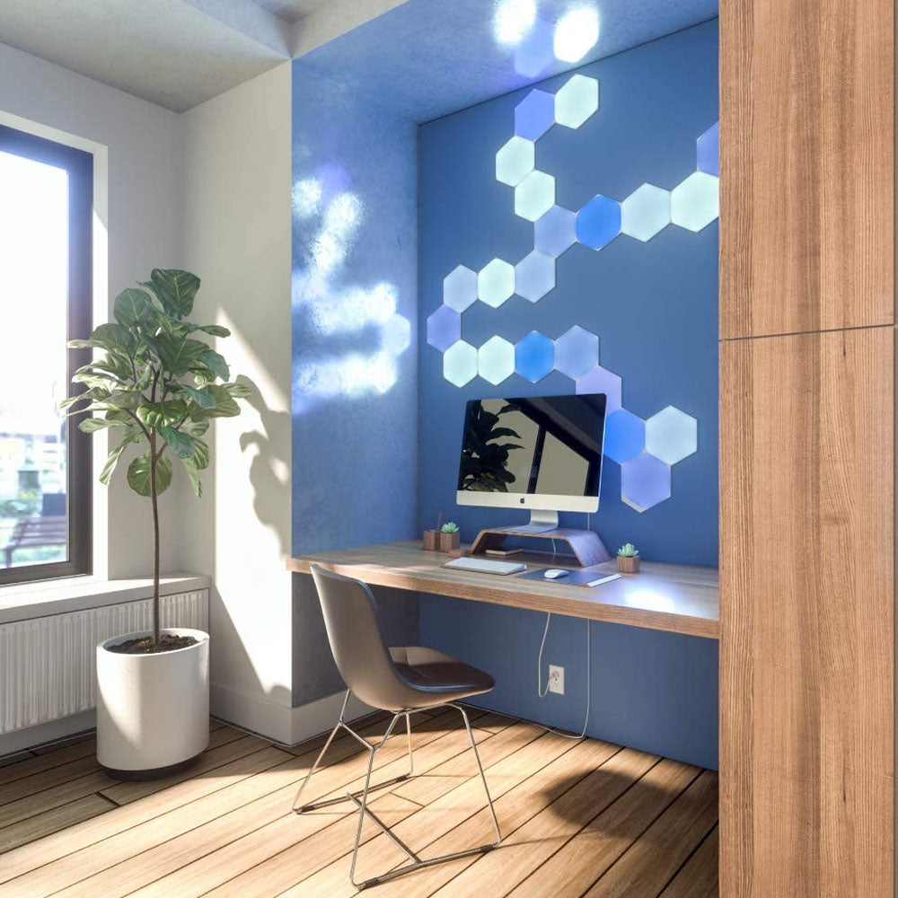 Nanoleaf Shapes Hexagon Expansion Pack 3 Light Panels (Panels Only) - White