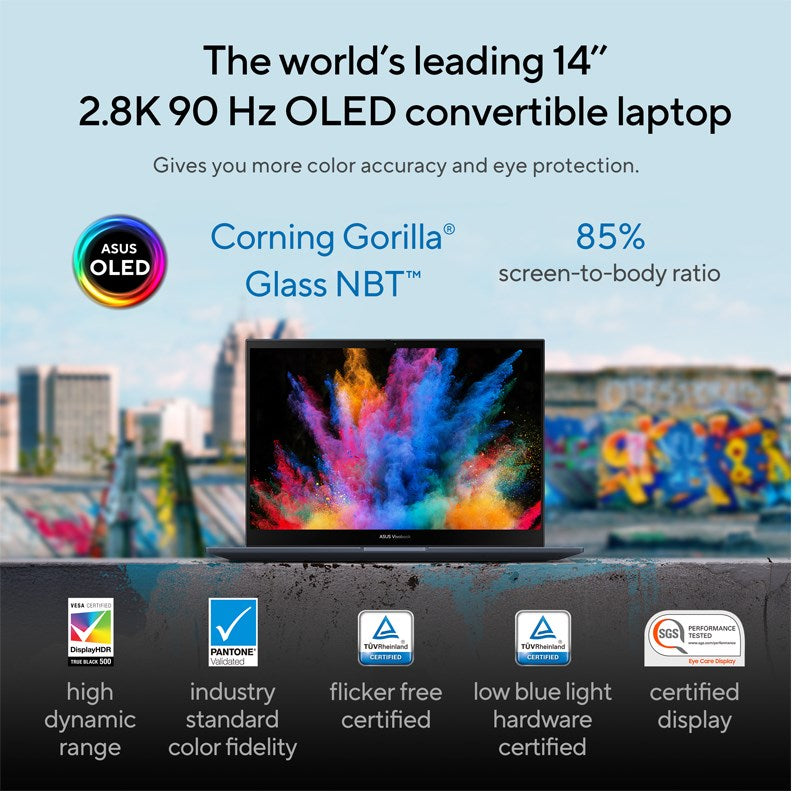 Asus Vivobook S 14 Flip Laptop, 14