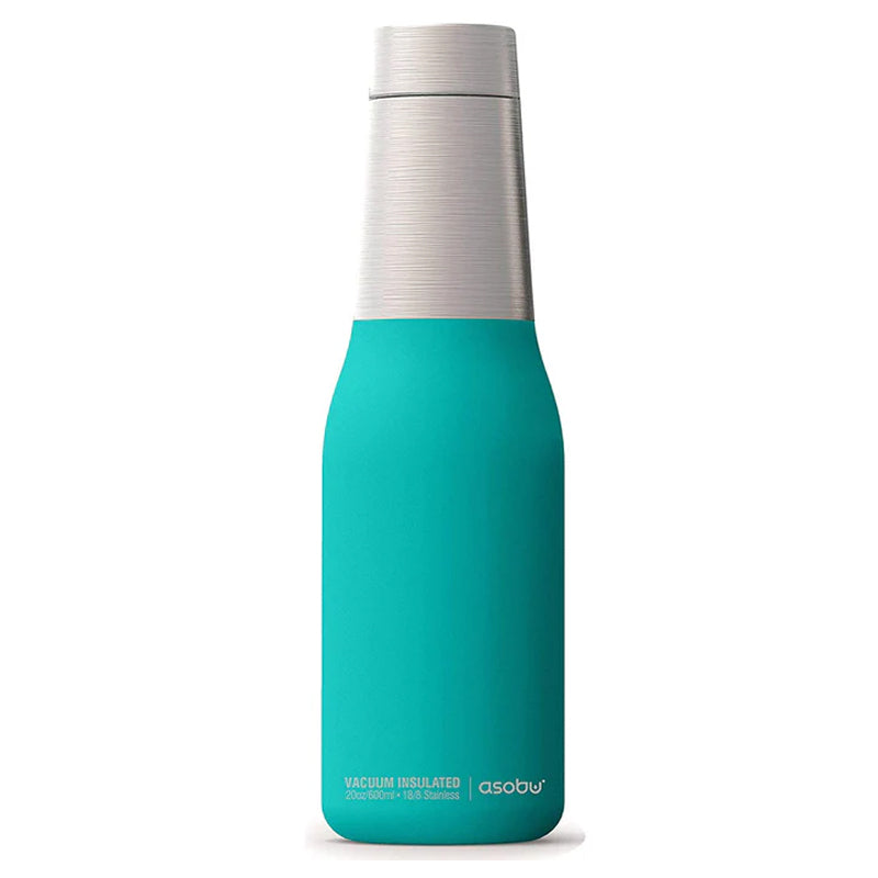 Asobu Oasis Vacuum Insulated Double Walled Water Bottle, 20 oz (600 ml)