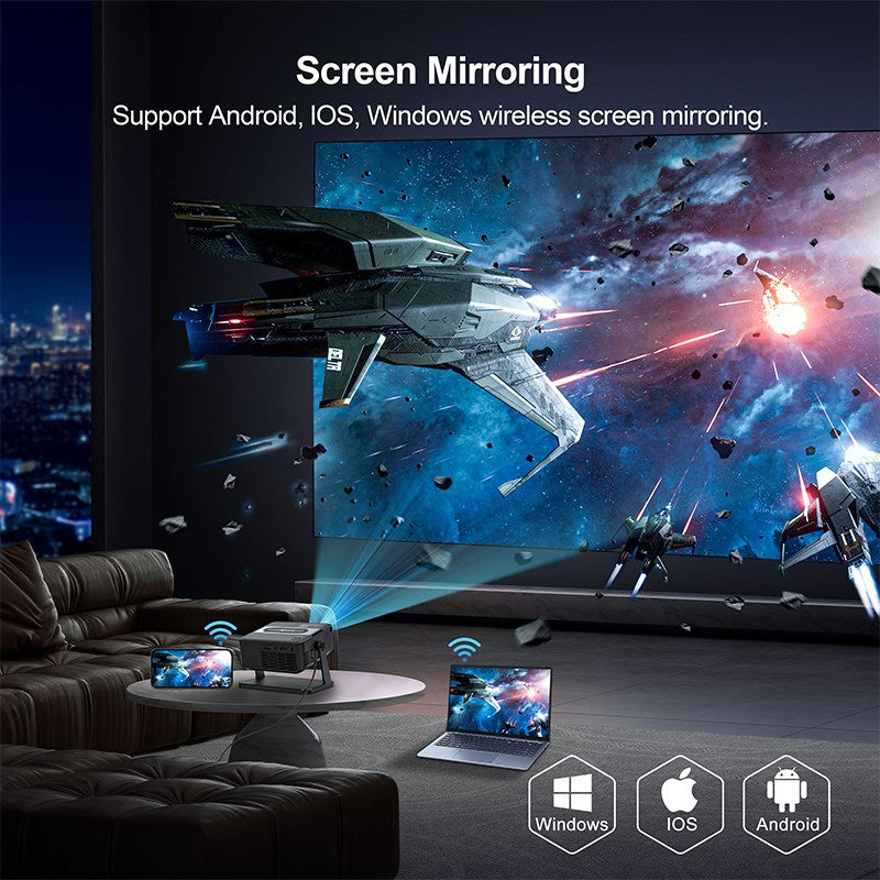 Buy SMQ HA109 Mini Smart Projector in Kuwait | Blink