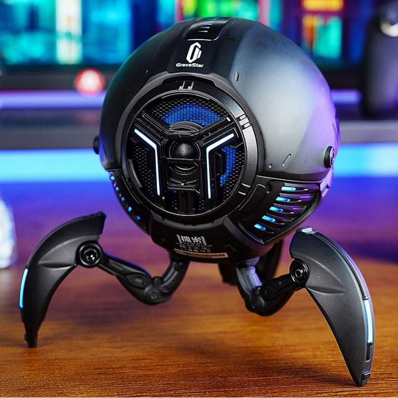 مكبر صوت بلوتوث GravaStar G1 Mars Pro (الإصدار العادي) - أسود مطفي