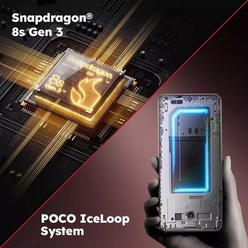 POCO F6 5G Phone, 256 GB, 12 GB RAM, Dual SIM, Deadpool Edition