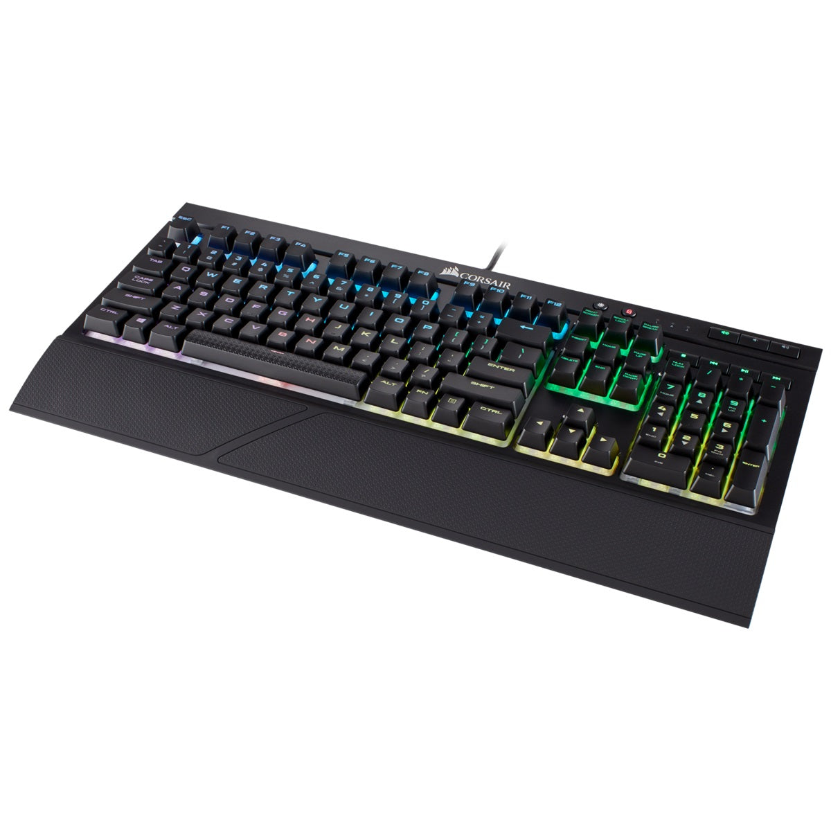 Corsair K68 RGB Mechanical Gaming Keyboard (CHERRY MX Red Switch) - Black